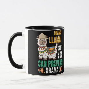 Mug Smokey the Llama Only You Can Prevent Drame