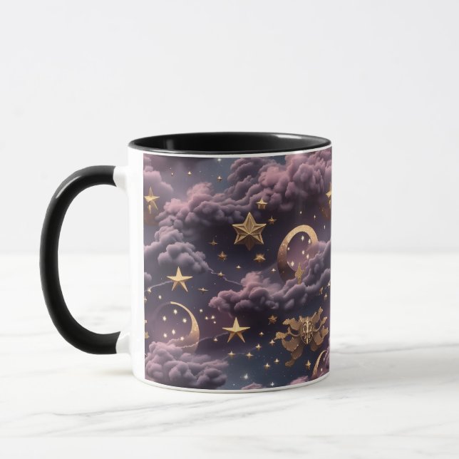 Mug - Smoky Plum Celestial Moon (Gauche)