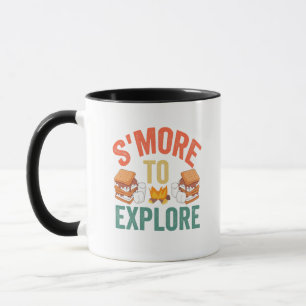 Mug S'mores À Explorer Funny Outdoors Camping Randonné