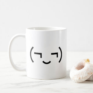 Mug Smug Emoticon (‿MD) Kaomoji japonais
