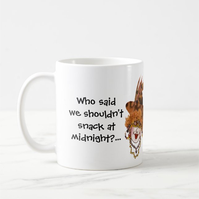 Mug Snack Humoristique De Minuit (Gauche)