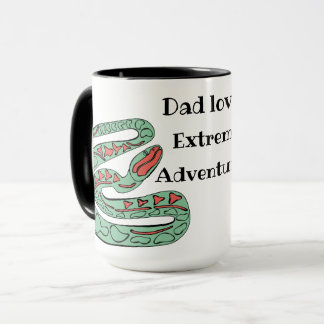 Mug Snake World : Papa Aime Les Aventures Extrêmes.