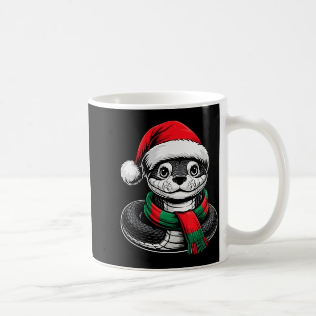 Mug Snake Xmas Santa Hat F Christmas Costume  (Droite)