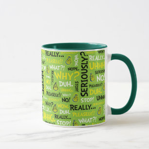 Mug Snarky Grinch Grinch Snarky Phrase Motif