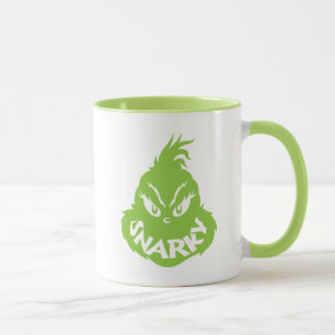 Mug Snarky Grinch   The Grinch Face