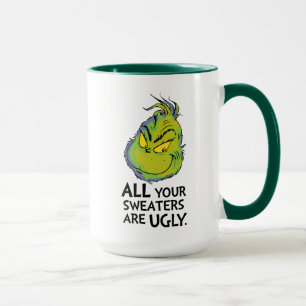 Mug Snarky Grinch   Tous Vos Chauffeurs Sont Vilains