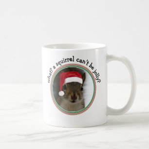 Mug Snarky Père Noël Squirel™ : Un écureuil ne peut pa