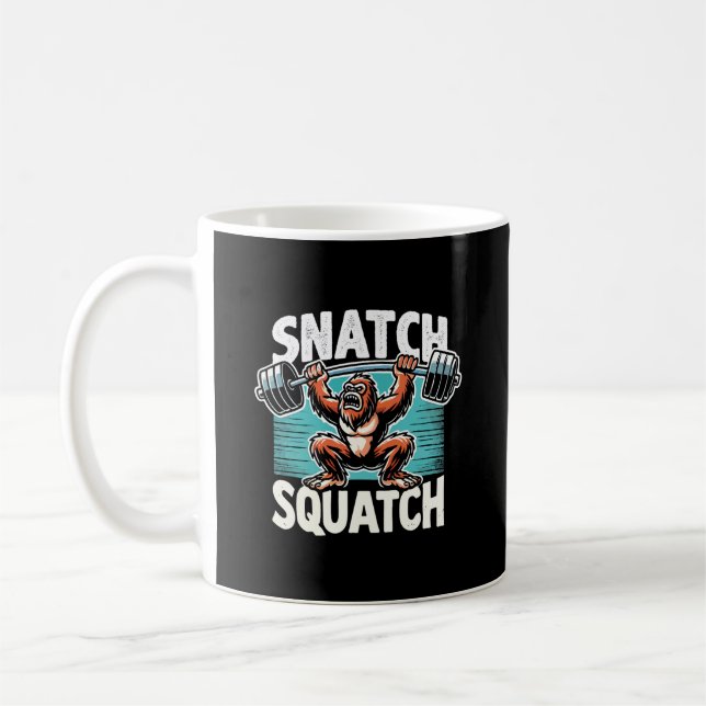 Mug Snatch Squatch - Drôle Poids (Gauche)