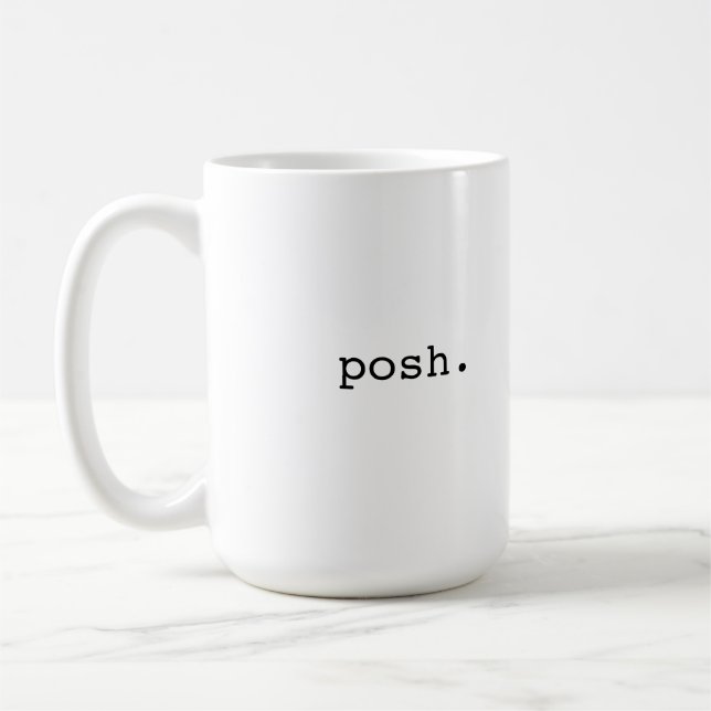 Mug Snob - argot britannique (Gauche)