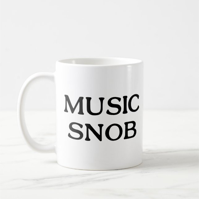 Mug Snob de musique (Gauche)