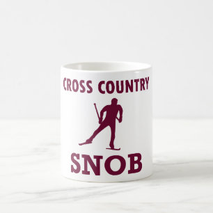 Mug Snob de ski de pays croisé