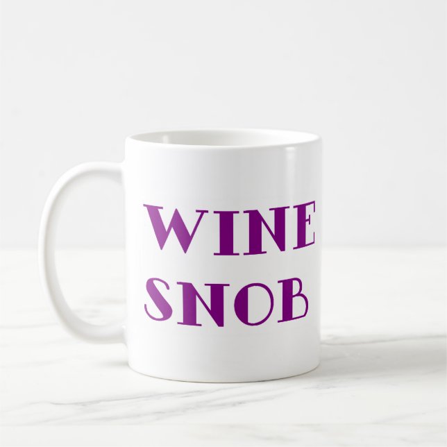 Mug Snob de vin (Gauche)