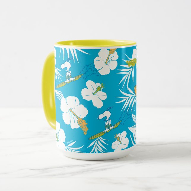 Mug Snoopy Brooklyn Beach Motif (Devant gauche)
