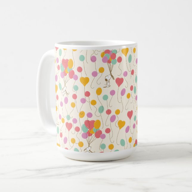 Mug Snoopy Bunches of Balloons Motif (Devant gauche)