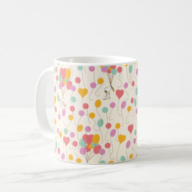 Mug Snoopy Bunches of Balloons Motif (Devant gauche)