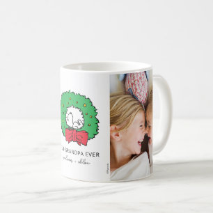 Mug Snoopy Christmas Wreath Meilleure photo de grand