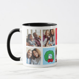 Mug Snoopy Christmas Wreath   Papa Photo Collage
