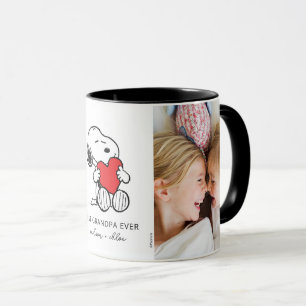 Mug Snoopy Heart   Meilleur grand-père jamais - Photo