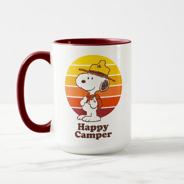 Mug Snoopy | Scout Beagle - Happy Camper (Gauche)