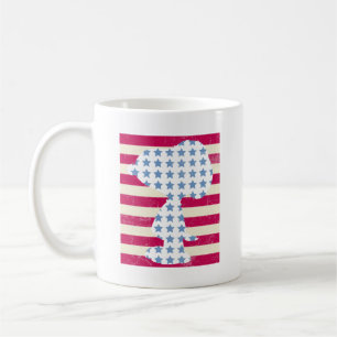 Mug Snoopy Vintage Stars & Stripes