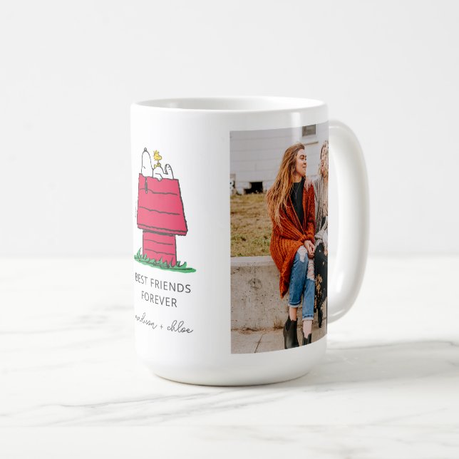 Mug Snoopy & Woodstock Doghouse | Meilleures photos d' (Devant droit)