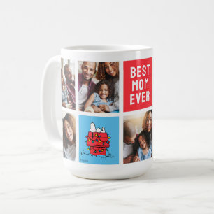 Mug Snoopy's Christmas Doghouse Maman - Photo Collag