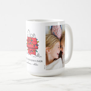 Mug Snoopy's Christmas Doghouse   Meilleure grand-mère