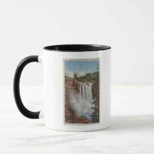 Mug Snoqualmie tombe, WA - vue des automnes en haut