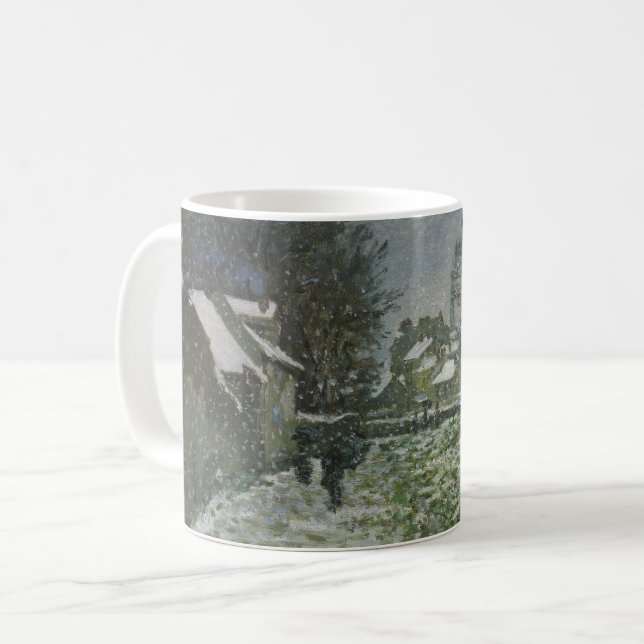 Mug Snow at Argenteuil par Claude Monet (Devant gauche)