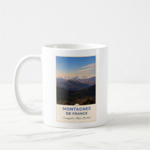 Mug Snow-Capped Peaks of the French Alps