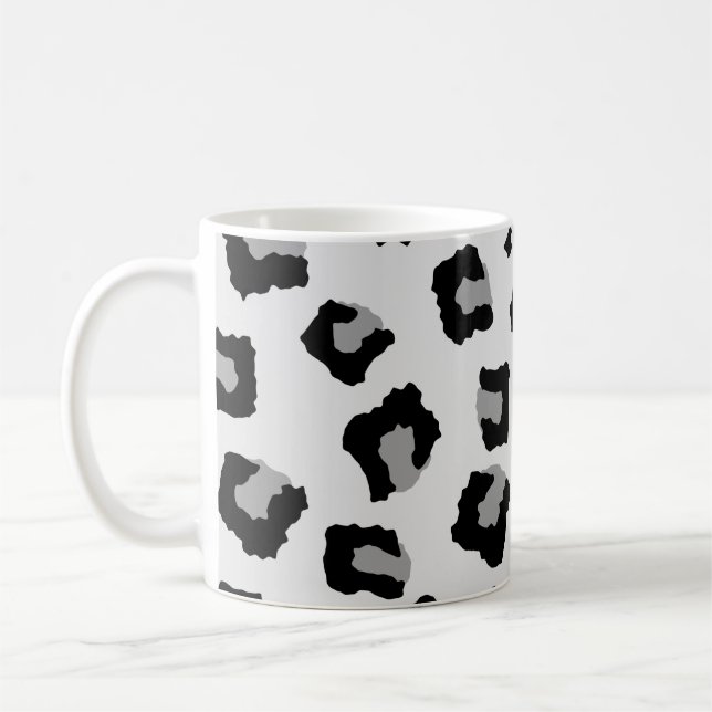 Mug Snow Leopard Motif sans voile (Gauche)