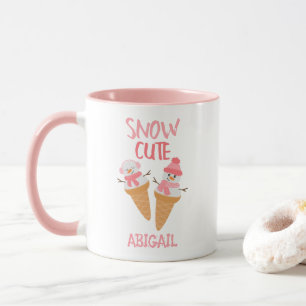 Mug Snow mignonne Snowman Snow Cone hiver