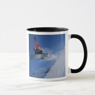 Mug Snowboard à Snowbird Resort, Utah (MR)