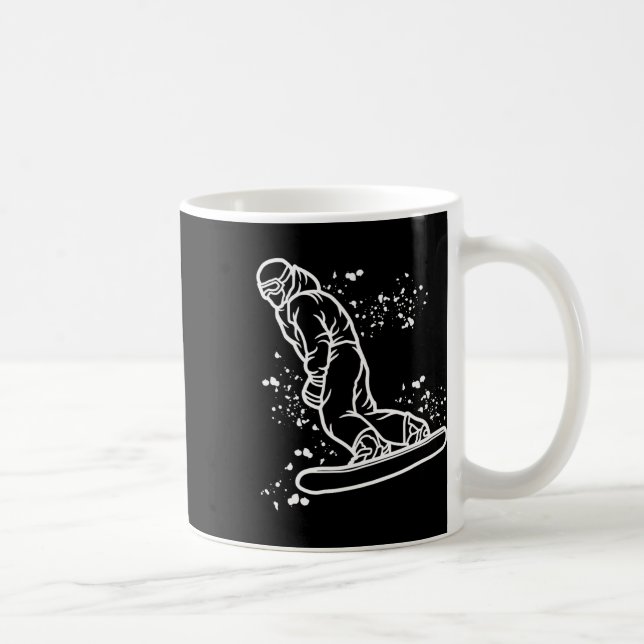 Mug Snowboard coloré Snowboard Snowboard 29 (Droite)