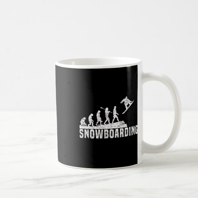 Mug Snowboard Freestyle Snowboarders I Snowboard Ev (Droite)