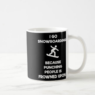 Mug Snowboard Funny - Snowboard Punch