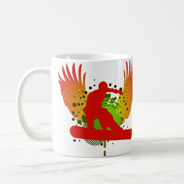 Mug snowboard hi-fi (Gauche)