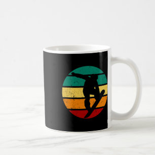 Mug Snowboard Retro Sunset Sports d'hiver Alpine Ski
