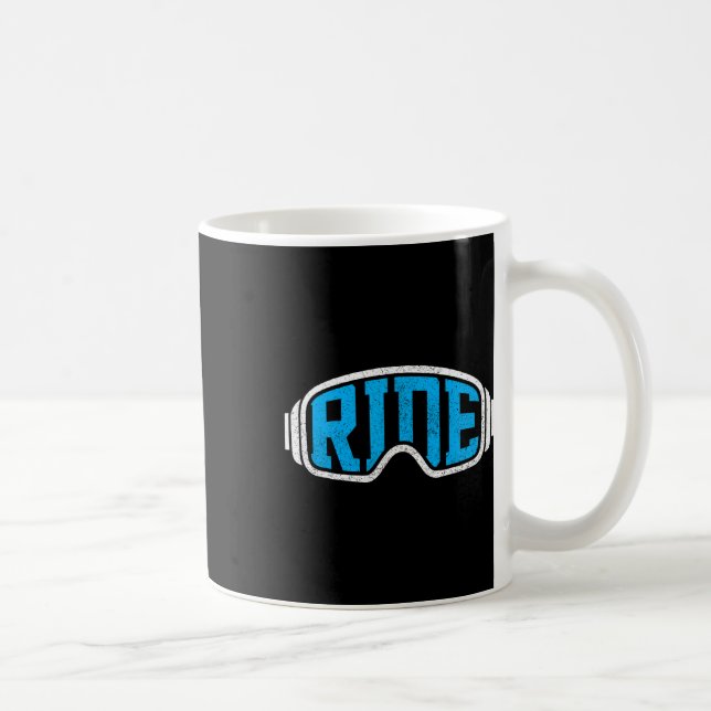 Mug Snowboard Ski Ride VTT Ski Snowboard Snowboard (Droite)