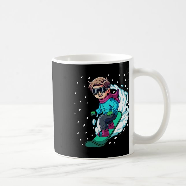 Mug Snowboard Snowboard 8 (Droite)