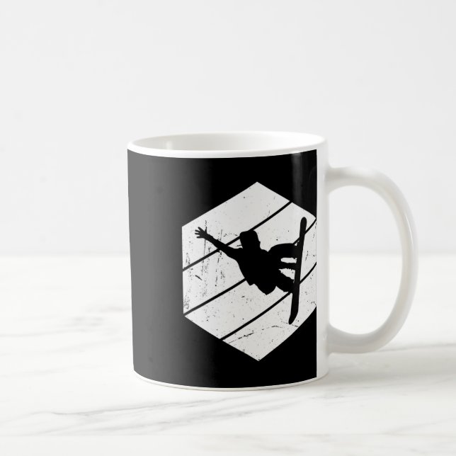 Mug Snowboard Snowboard Herren Damen Snowboard (Droite)