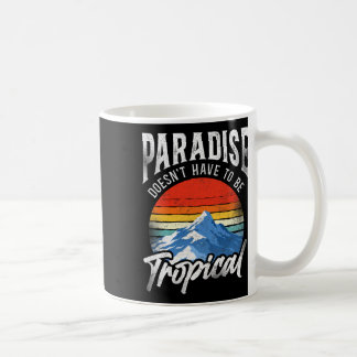 Mug Snowboard Snowboard Montagne Vintage Ski d'hiver
