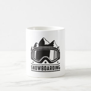 Mug Snowboard Snowboard Snowboard Snowboard Idée cadea