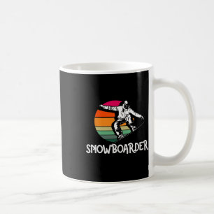 Mug Snowboard vintage Retro Snowboard Winter Extreme