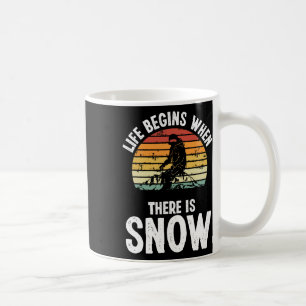 Mug Snowboard Vintage Ski Slope Retro Snowboar