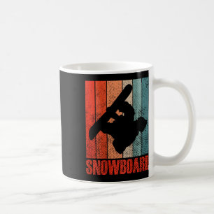 Mug Snowboard vintage Snowboard Rétro de vacances de s