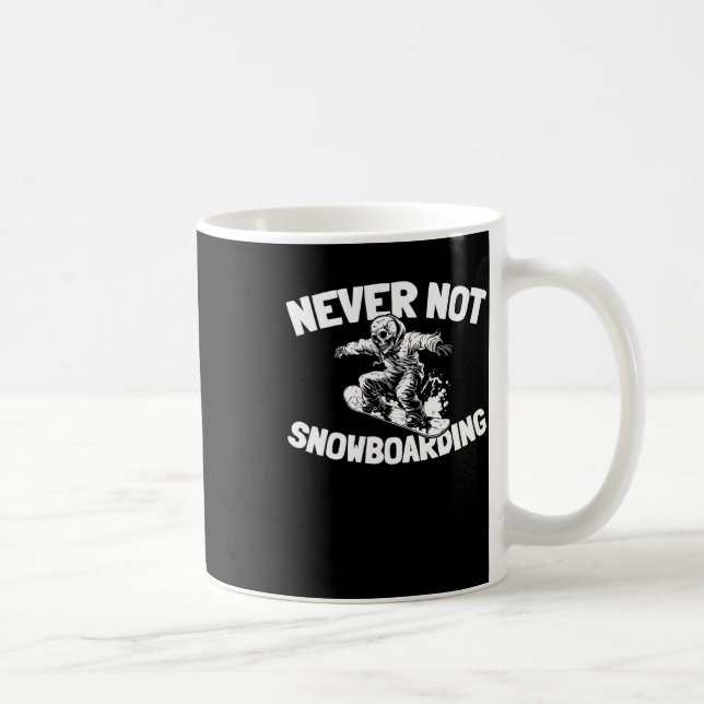 Mug Snowboard Winter Sports - Snowboard Snowboard (Droite)