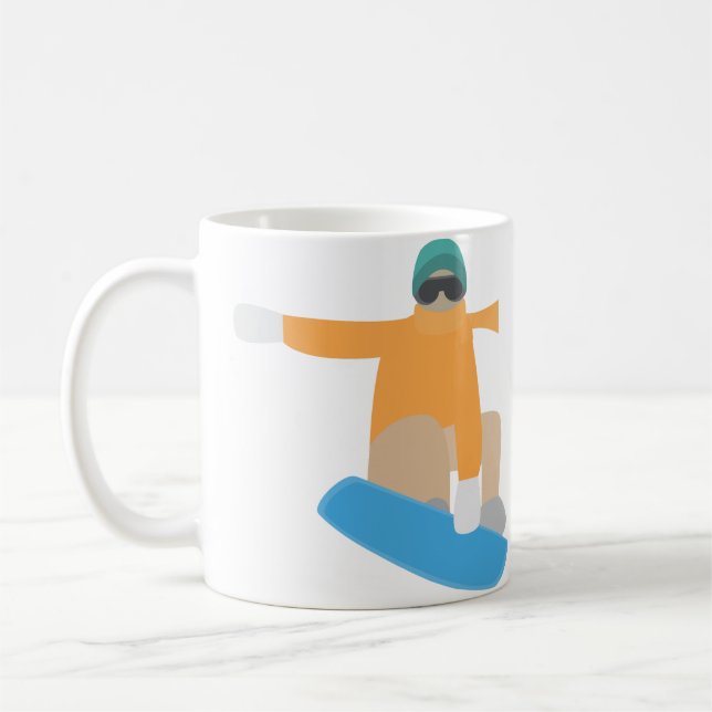 Mug Snowboarder (Gauche)