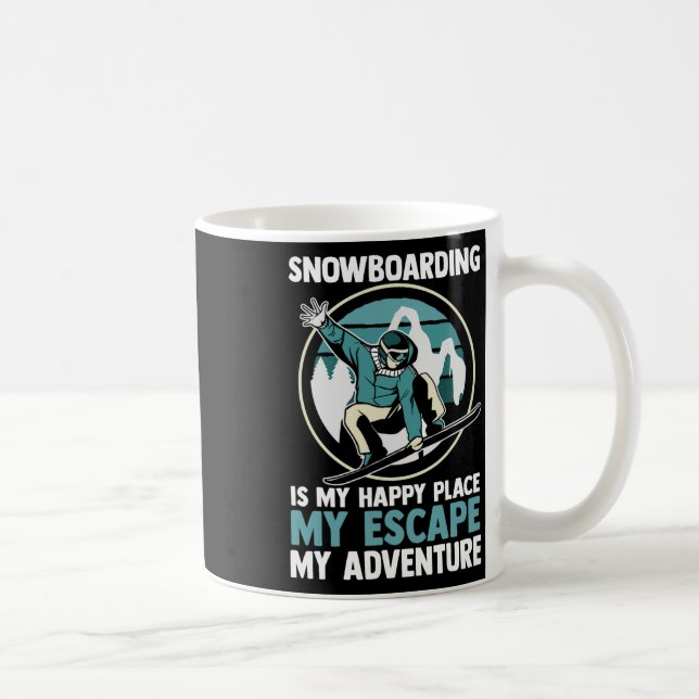 Mug Snowboardeur Snowboard 2 (Droite)