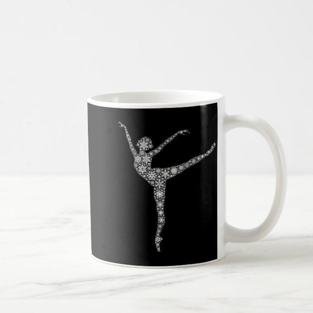 Mug Snowflake Dancer Merry Christmas - Ballet Dance Ba (Droite)